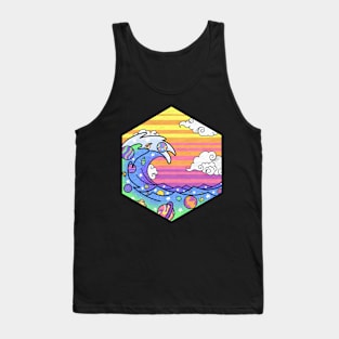 Galaxy Wave Tank Top